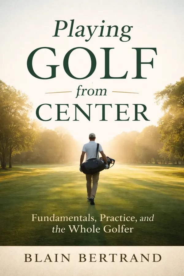 Playing Golf from Center book cover